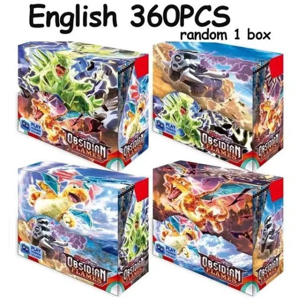 324Pcs Pokemon Cards Sun & Moon XY Evolutions Pokemon Booster Box Collectible Tradiner Card Game