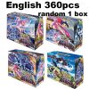 324Pcs Pokemon Cards Sun & Moon XY Evolutions Pokemon Booster Box Collectible Tradiner Card Game