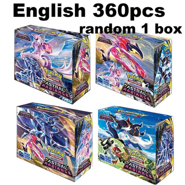324Pcs Pokemon Cards Sun & Moon XY Evolutions Pokemon Booster Box Collectible Tradiner Card Game
