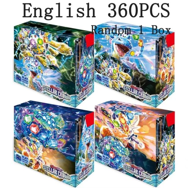 324Pcs Pokemon Cards Sun & Moon XY Evolutions Pokemon Booster Box Collectible Tradiner Card Game
