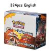 324Pcs Pokemon Cards Sun & Moon XY Evolutions Pokemon Booster Box Collectible Tradiner Card Game