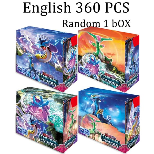 324Pcs Pokemon Cards Sun & Moon XY Evolutions Pokemon Booster Box Collectible Tradiner Card Game