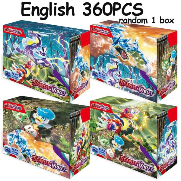 324Pcs Pokemon Cards Sun & Moon XY Evolutions Pokemon Booster Box Collectible Tradiner Card Game