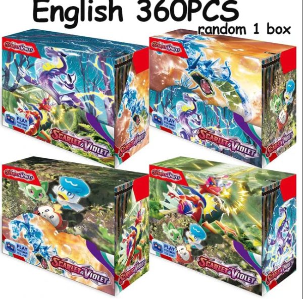 324Pcs Pokemon Cards Sun & Moon XY Evolutions Pokemon Booster Box Collectible Tradiner Card Game