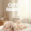 35cm Shy Rabbit Plush Pillow Soft Stuffed Doll 35cm Shy Rabbit Plush Pillow Soft Stuffed Doll