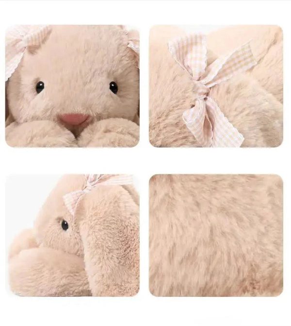 35cm Shy Rabbit Plush Pillow Soft Stuffed Doll 35cm Shy Rabbit Plush Pillow Soft Stuffed Doll