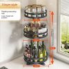 360 Rotating Spice Rack Organizer