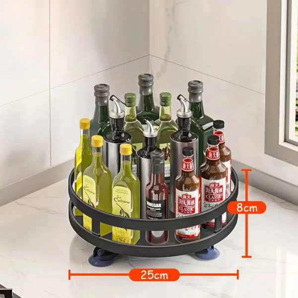 360 Rotating Spice Rack Organizer