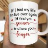 3D Effect Couple I'd Find You Sooner And Love You Longer - Personalized Mug
