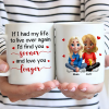 3D Effect Couple I'd Find You Sooner And Love You Longer - Personalized Mug