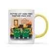 3D Effect Dumpster Fires In Office Scene - Personalized Mug - Funny Gift For Colleagues, Work Besties 3D Effect Dumpster Fires In Office Scene - Personalized Mug - Funny Gift For Colleagues, Work Besties