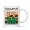 3D Effect Dumpster Fires In Office Scene - Personalized Mug - Funny Gift For Colleagues, Work Besties 3D Effect Dumpster Fires In Office Scene - Personalized Mug - Funny Gift For Colleagues, Work Besties