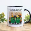 3D Effect Dumpster Fires In Office Scene - Personalized Mug - Funny Gift For Colleagues, Work Besties 3D Effect Dumpster Fires In Office Scene - Personalized Mug - Funny Gift For Colleagues, Work Besties