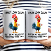 3D Effect Funny Chicken I've Pecked You - Personalized Mug