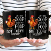 3D Effect Funny Chicken Not Today Clucker - Personalized Mug 3D Effect Funny Chicken Not Today Clucker - Personalized Mug
