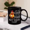 3D Effect Funny Chicken Not Today Clucker - Personalized Mug 3D Effect Funny Chicken Not Today Clucker - Personalized Mug