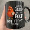 3D Effect Funny Chicken Not Today Clucker - Personalized Mug 3D Effect Funny Chicken Not Today Clucker - Personalized Mug