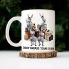 3D Effect Funny Donkey Coworkers Best Team Ever - Personalized Mug