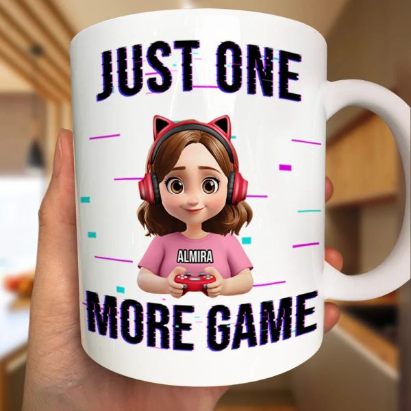 3D Effect Gamer I Am Gaming - Personalized Mug