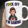 3D Effect Gamer I Am Gaming - Personalized Mug