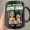 3D Effect Glitch Signal The Amazing Dog Dad - Personalized Mug 3D Effect Glitch Signal The Amazing Dog Dad - Personalized Mug