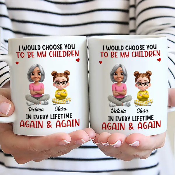 3D Effect I Would Choose You In Every Lifetime - Personalized Mug 3D Effect I Would Choose You In Every Lifetime - Personalized Mug