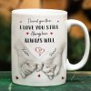 3D Inflated Effect Printed Couple Loved You Then Love You Still - Personalized White Edge-to-Edge Mug 3D Inflated Effect Printed Couple Loved You Then Love You Still - Personalized White Edge-to-Edge Mug