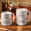3D Inflated Effect Printed Couple Loved You Then Love You Still - Personalized White Edge-to-Edge Mug 3D Inflated Effect Printed Couple Loved You Then Love You Still - Personalized White Edge-to-Edge Mug