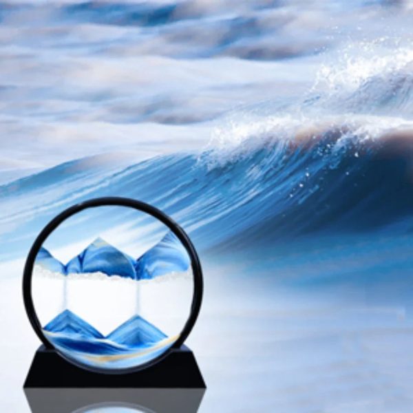3D Moving Sand Art Glass Decor 3D Moving Sand Art Glass Decor