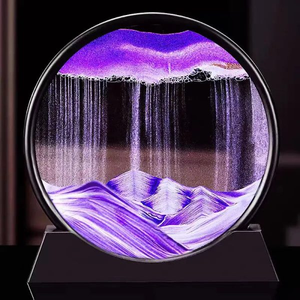 3D Moving Sand Art Glass Decor 3D Moving Sand Art Glass Decor