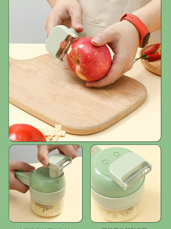 4-In-1 Kitchen Electric Cutter Set 4-In-1 Kitchen Electric Cutter Set