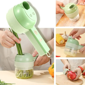 4-In-1 Kitchen Electric Cutter Set