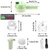 4 In 1 Slicer Garlic Masher Mini Chopper Blender