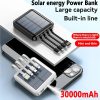 4 In 1 Solar Charging Power Bank