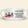 4 Star Review Wonderful Dad-Personalized Coffee Mug- Gift For Dad- Dad Coffee Mug 4 Star Review Wonderful Dad-Personalized Coffee Mug- Gift For Dad- Dad Coffee Mug