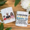 4 Star Review Wonderful Dad-Personalized Coffee Mug- Gift For Dad- Dad Coffee Mug 4 Star Review Wonderful Dad-Personalized Coffee Mug- Gift For Dad- Dad Coffee Mug