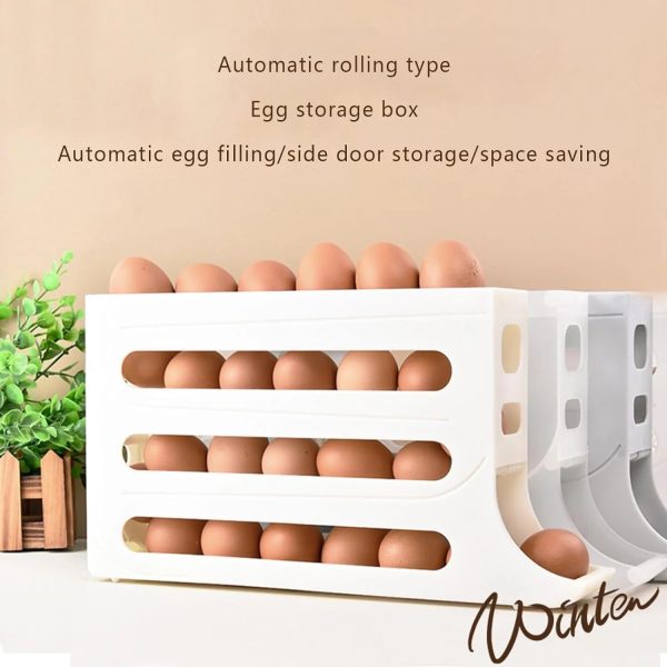 4 Tiers Egg Holder for Fridge 4 Tiers Egg Holder for Fridge