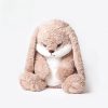 42cm Plush Angry Rabbit Soft Toy Cute Curly Hair Bunny Cushion for Kids and Room Decor