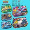 42pcs/set Iron Metal Box Pokemon Cards