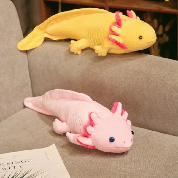 45cm Colorful Axolotl Plush Toy Soft Stuffed Salamander Pillow for Kids 45cm Colorful Axolotl Plush Toy Soft Stuffed Salamander Pillow for Kids