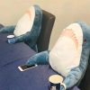 45cm Ocean Shark Plush Toy Soft Stuffed Animal Doll 45cm Ocean Shark Plush Toy Soft Stuffed Animal Doll