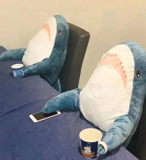 45cm Ocean Shark Plush Toy Soft Stuffed Animal Doll 45cm Ocean Shark Plush Toy Soft Stuffed Animal Doll