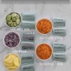 5 In 1 Rotary Gourmet Cheese Grater 5 In 1 Rotary Gourmet Cheese Grater
