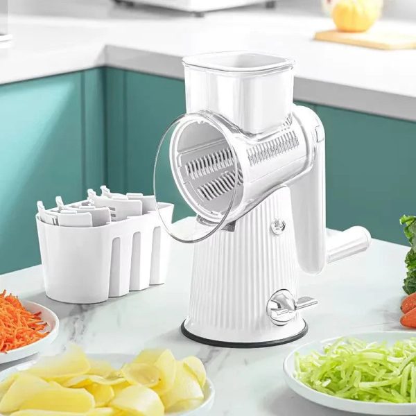 5 In 1 Rotary Gourmet Cheese Grater 5 In 1 Rotary Gourmet Cheese Grater