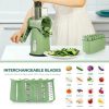 5 In 1 Rotary Gourmet Cheese Grater 5 In 1 Rotary Gourmet Cheese Grater