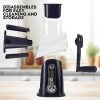 5 In 1 Rotary Gourmet Cheese Grater 5 In 1 Rotary Gourmet Cheese Grater