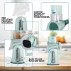 5 In 1 Rotary Gourmet Cheese Grater 5 In 1 Rotary Gourmet Cheese Grater