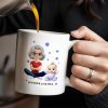 5 Things You Should Know About My Grandma, Cartoon Grandma And Baby - Personalized Custom Coffee Mug - GRM068_MG 5 Things You Should Know About My Grandma, Cartoon Grandma And Baby - Personalized Custom Coffee Mug - GRM068_MG