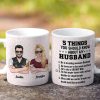 5 Things You Should Know About My Husband, Couple Gift, Personalized Mug, Drinking Couple Mug, Gift For Him 5 Things You Should Know About My Husband, Couple Gift, Personalized Mug, Drinking Couple Mug, Gift For Him