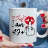 50 Birthday Personalized Mug For Women, 49 Plus Sarcastic Gift With Custom Name